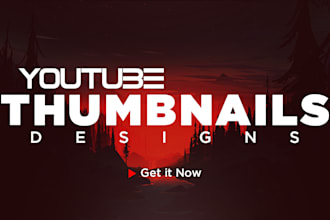 design custom youtube thumbnail