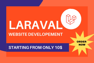 fix, install and develop php laravel websites