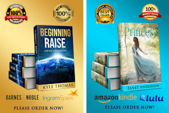 book cover design with social media banner 3d mock up, ebook cover, kindle cover