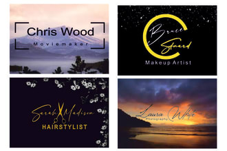 do professional and luxury signature photography logo for your business