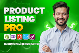 upload products or add products to shopify woocommerce or any ecommerce store