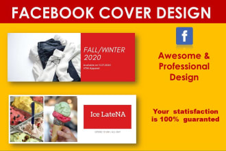 created awesome facebook cover design