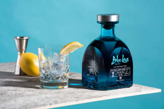 design a clean and classy tequila label