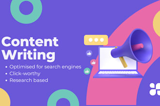 write an article or content with SEO