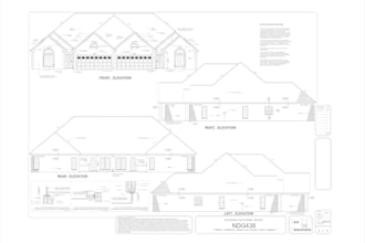 create or draft autocad elevations and details