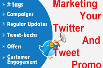 do twitter marketing and promote your tweet with organic engagement