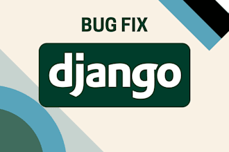 fix bugs in django apps