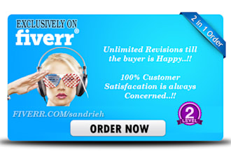 design professional and attractive web banners