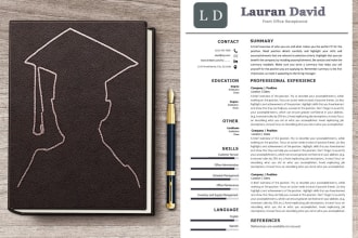 resume template with cover letter