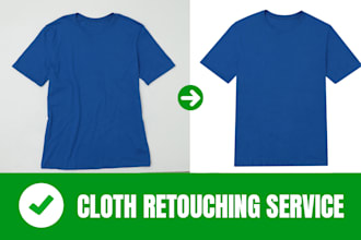 cloth retouching service by photoshop