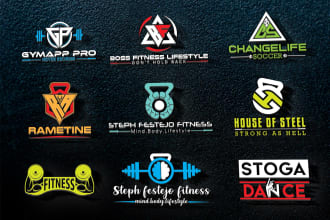 design awesome yoga,gym,fitness,and health logo