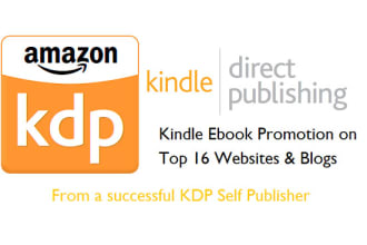 promote your kindle ebook in up to 16 different websites in 24 hr
