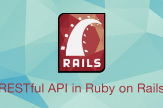 build restful API in ruby on rails backend
