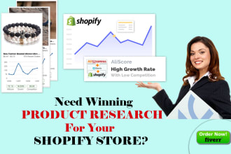 do shopify winning product research for dropshipping store