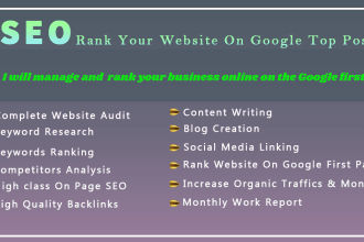 do complete website SEO to rank your website