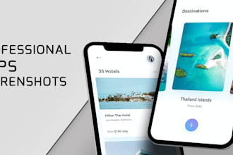 create most compelling screenshots for appstore and playstore