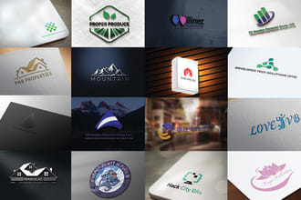 design minimal vintage, font, logo with full brand identity