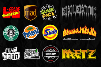 create a custom clothing tshirt logo parody