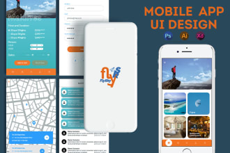 design amazing UI UX for mobile app web user experience user interface wireframe