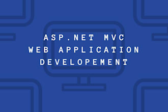 develop asp dot net mvc web application