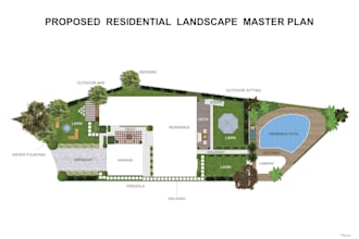 create stunning landscape design plans for residential and public spaces