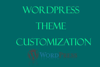 do themeforest wordpress theme installation and customization