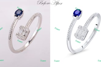 do professionally retouch your jewelry photo