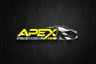 design automotive, car dealer, racing logo