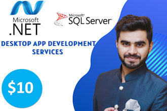 create desktop application in visual studio