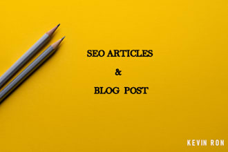 do SEO blog writing