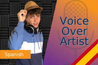do sensual, erotic or deep male voiceover in spanish