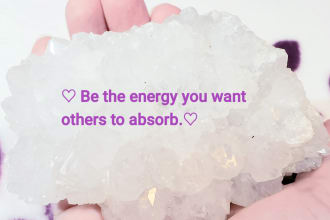 customize a crystal healing session