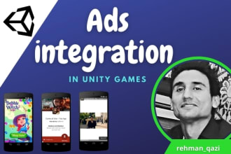 integrate ad network in unity games
