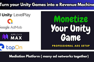 integrate ad network in unity games