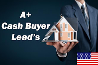 provide active cash buyer leads for real estate