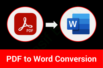 convert scanned PDF to microsoft ms word, do pdf conversion