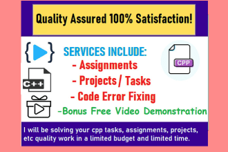 do c, cplus,oop, data structures, python projects, assignments