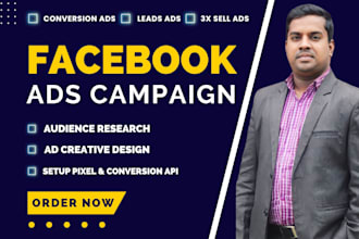 set up facebook ads, fb ads campaign, fb advertising for leads and sales