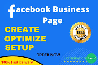 create and optimize your facebook business page