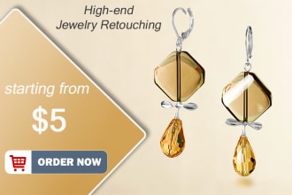 do high end jewelry retouching