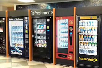 find location to place vending machines by cold calling