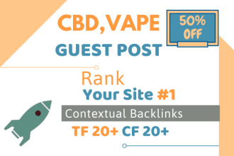give you high matrics cbd vape backlinks to rank on 1