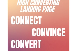 write high converting landing page copy