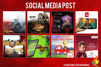 design social media posts facebook, instagram