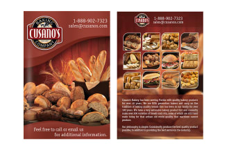 design a flyer, brochure, banner, leaflet