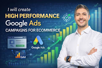 create high performance google ads campaigns for ecommerce