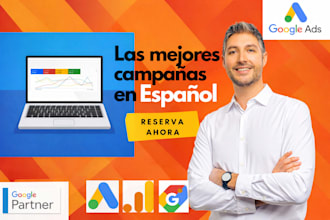 setup and manage google ads in spanish español