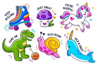 draw mascot cartoon or children illustration