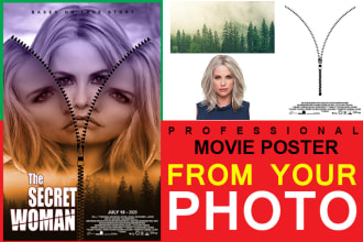 design professional movie poster, film poster or flyer