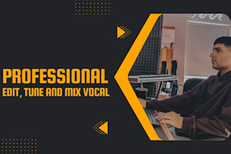 edit, tune and mix your vocal